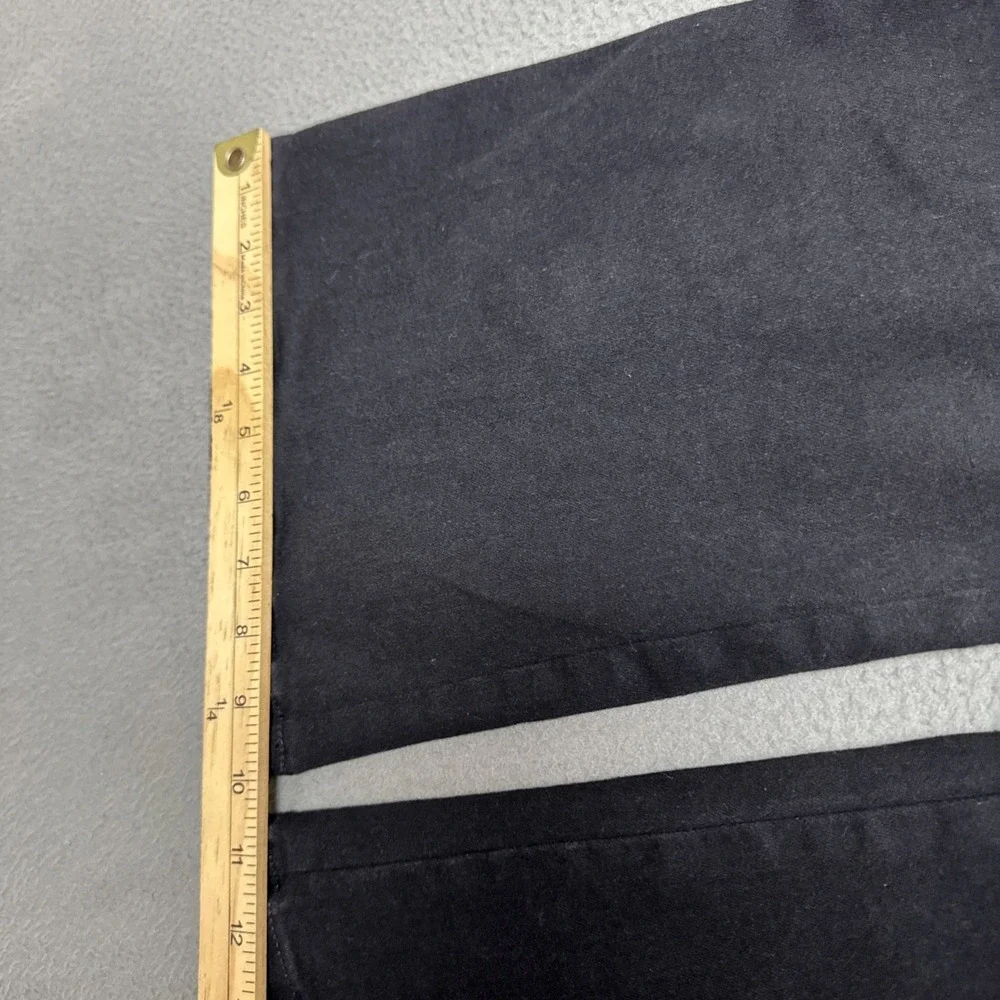 Spanx Flare Jeans Women M 30x31 Black Pull On Stretch Quiet Luxury Comfort Denim